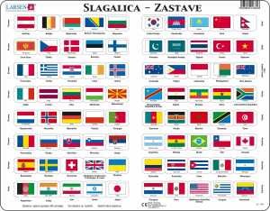 SLAGALICA - Zastave L2-HR