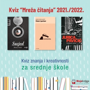 Kviz "MREŽA ČITANJA" za SREDNJE ŠKOLE 2021/2022