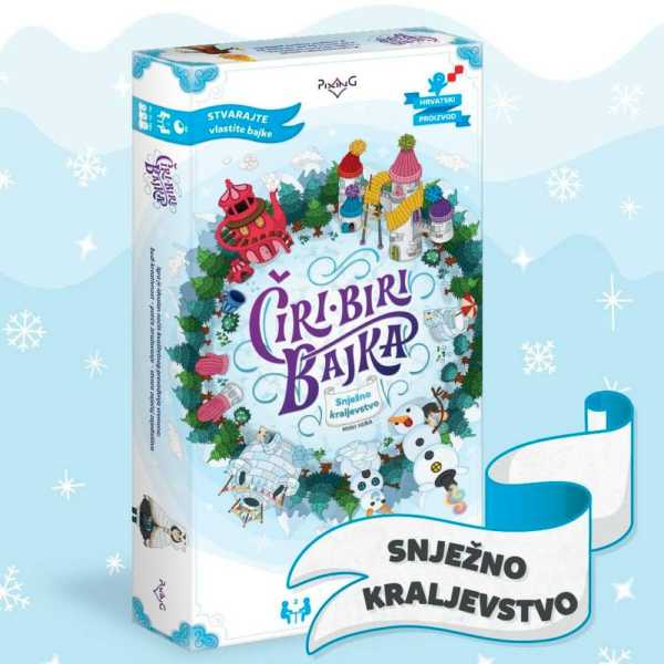 DRUŠTVENA IGRA ČIRI-BIRI BAJKA SNJEŽNO KRALJEVSTVO