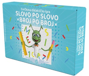 CVRČKOVA DIDAKTIČKA IGRA: SLOVO PO SLOVO - BROJ PO BROJ