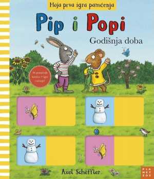 PIP I POPI: MOJA PRVA IGRA PAMĆENJA - GODIŠNJA DOBA