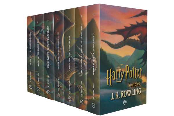 HARRY POTTER KOMPLET 1-7 + KUTIJA