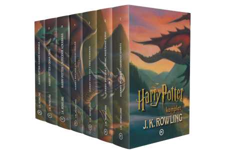 HARRY POTTER KOMPLET 1-7 + KUTIJA