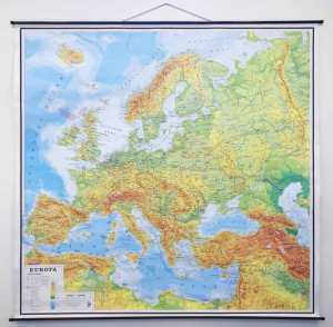 KARTA EUROPA 1 : 3 000 000