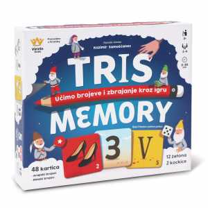 DRUŠTVENA IGRA TRIS MEMORY