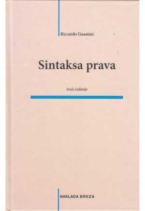 SINTAKSA PRAVA (3.IZDANJE)