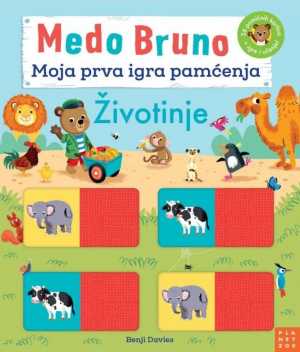 MEDO BRUNO: MOJA PRVA IGRA PAMĆENJA - ŽIVOTINJE