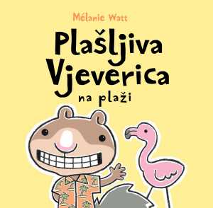 PLAŠLJIVA VJEVERICA NA PLAŽI