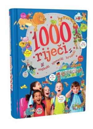 1000 RIJEČI ENGLESKI-NJEMAČKI-HRVATSKI