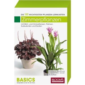 DIE 100 WICHTIGSTEN PFLANZEN - LERNKARTEN - BASICS - ZIMMERPFLANZEN