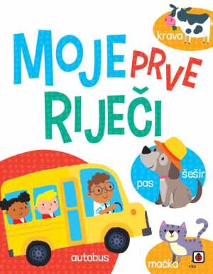 MOJE PRVE RIJEČI - slikovnica bojanka
