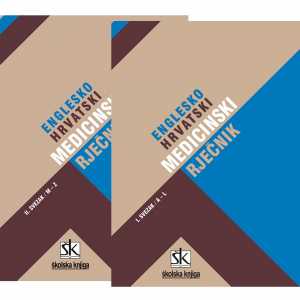 ENGLESKO-HRVATSKI MEDICINSKI RJEČNIK - 2 SVESKA